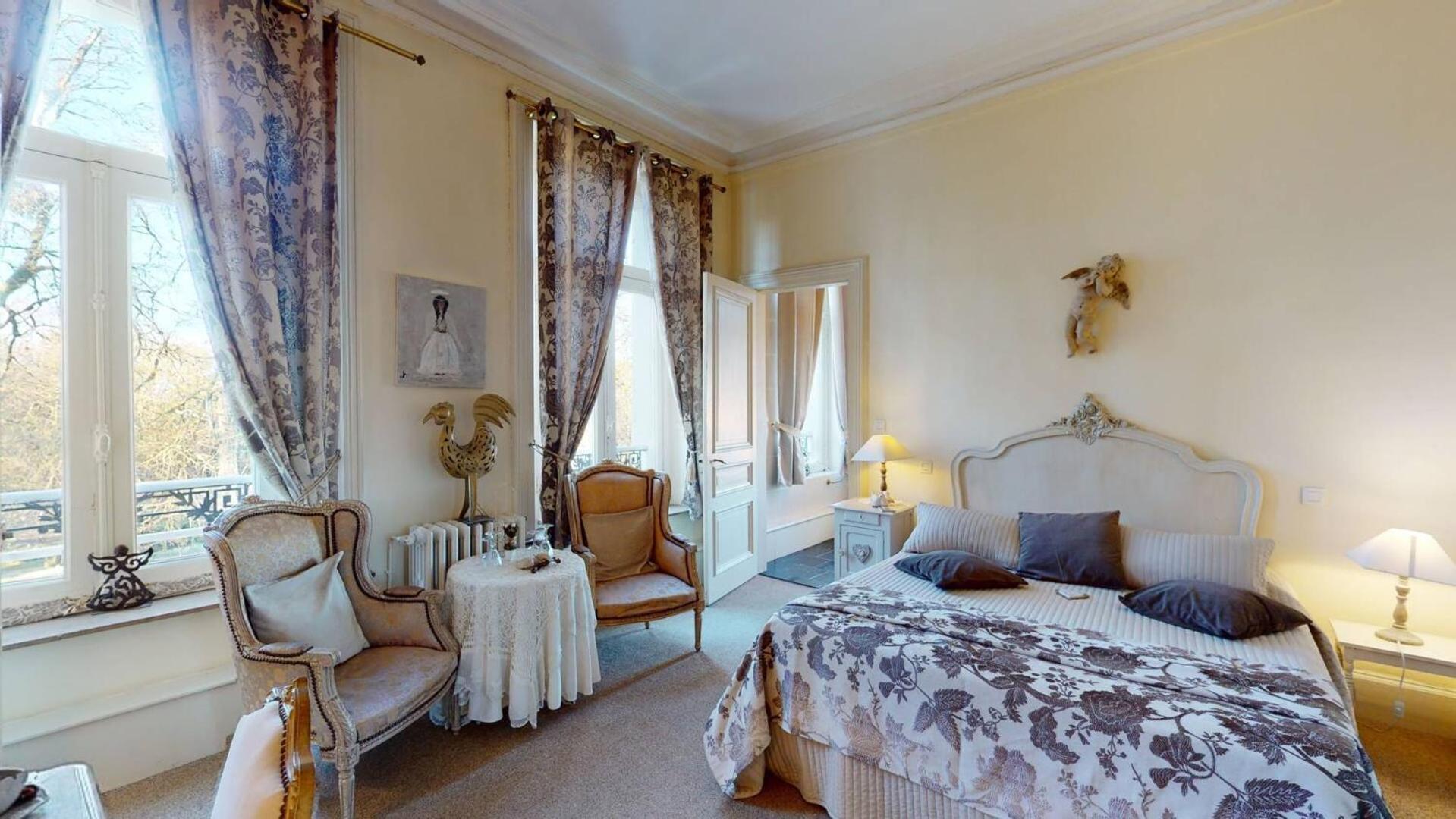 Chateau "Le Castel Des Anges" Bed & Breakfast Wailly-Beaucamp Luaran gambar