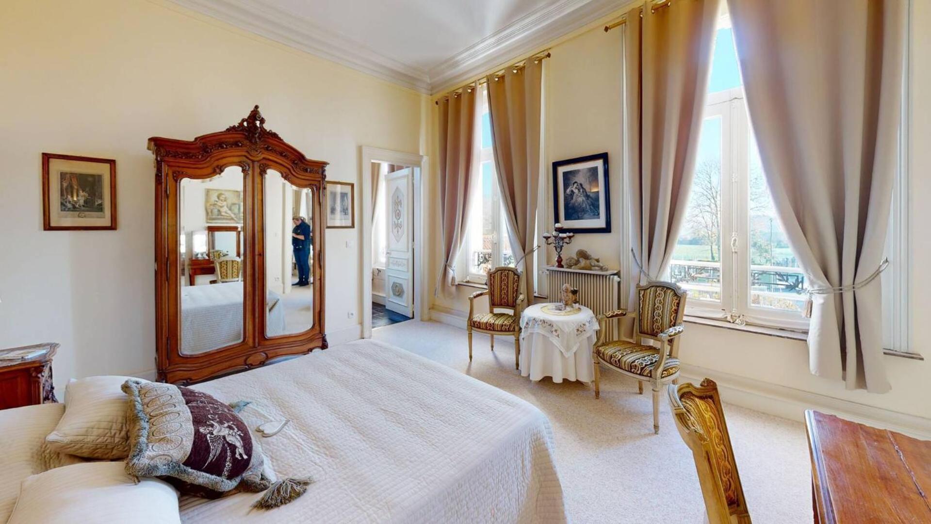 Chateau "Le Castel Des Anges" Bed & Breakfast Wailly-Beaucamp Luaran gambar